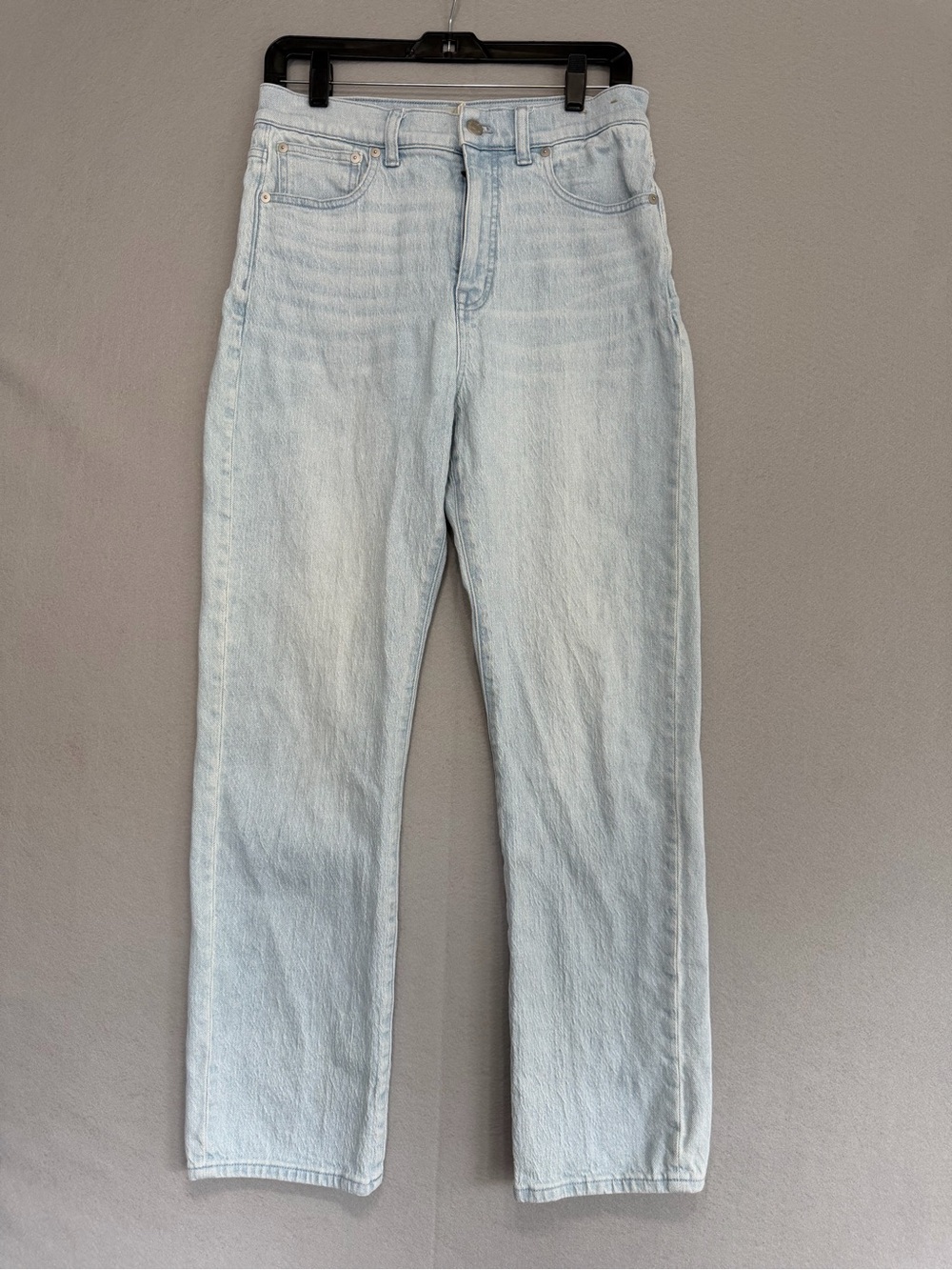 Madewell 90's Straight Leg Jeans s28 Women’s High Waist Light Blue Denim